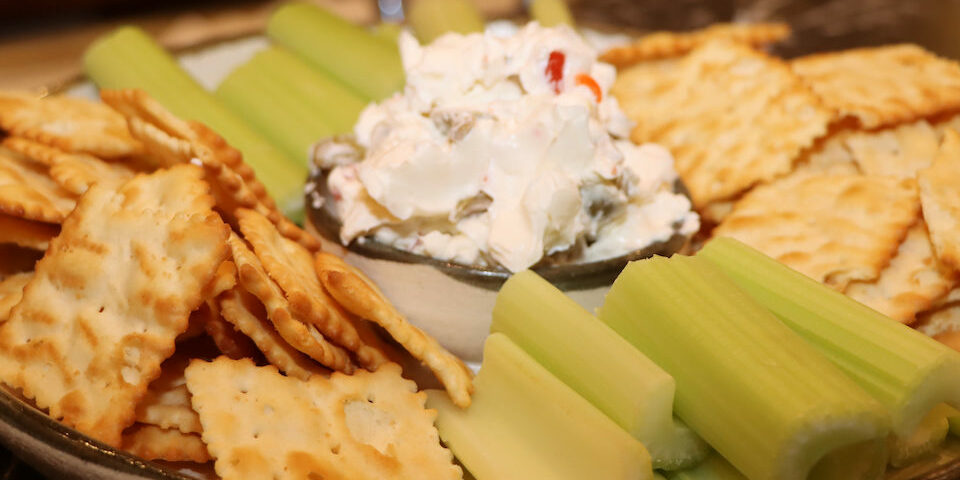 Cream Cheese and olive spread