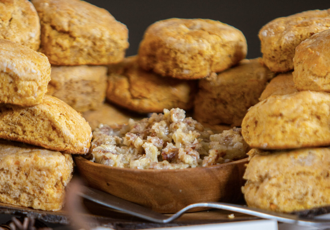 SP Biscuits with honey-pecan butter 3