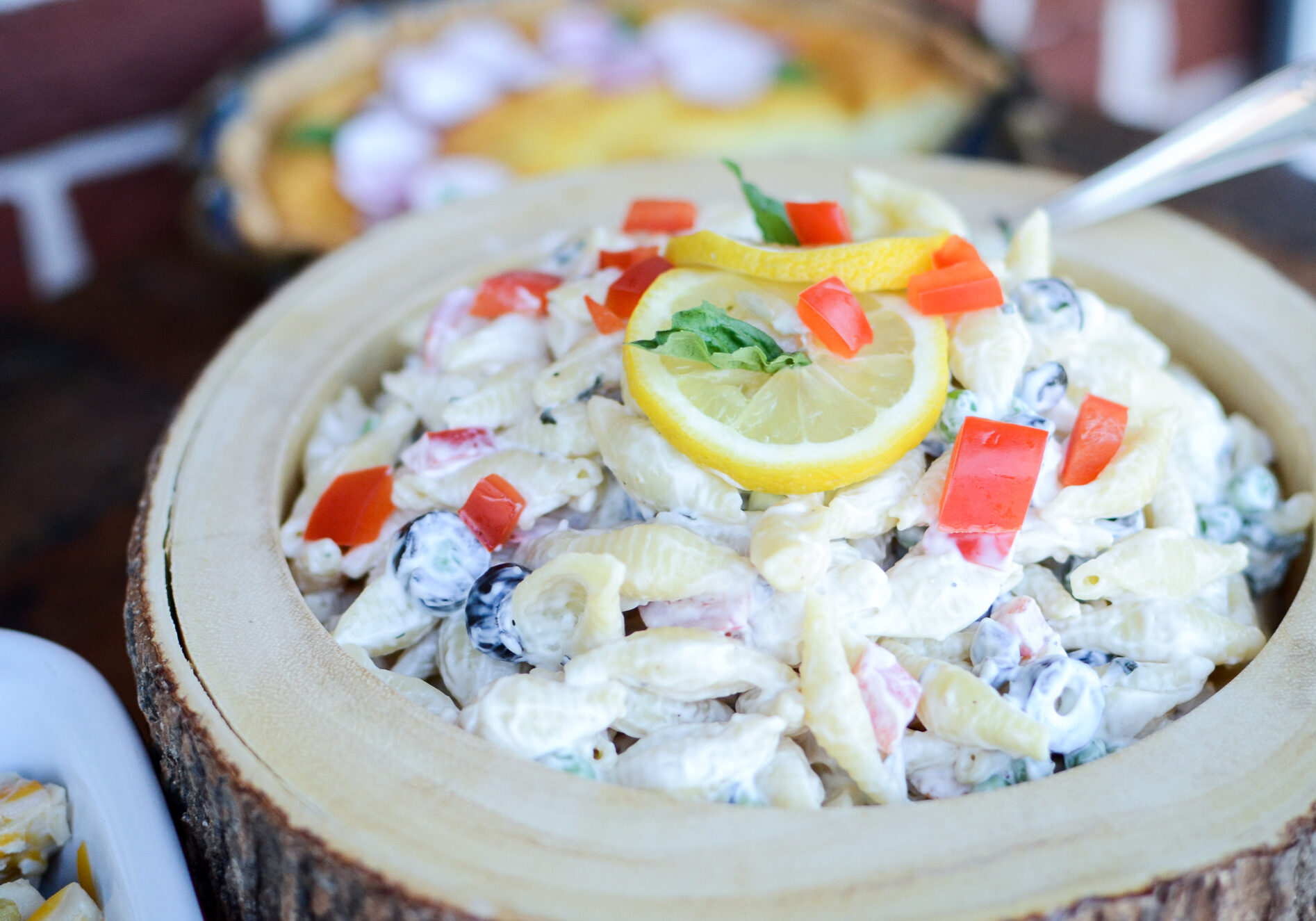Pasta Salad with Lemon Basil Dressing VeryVera